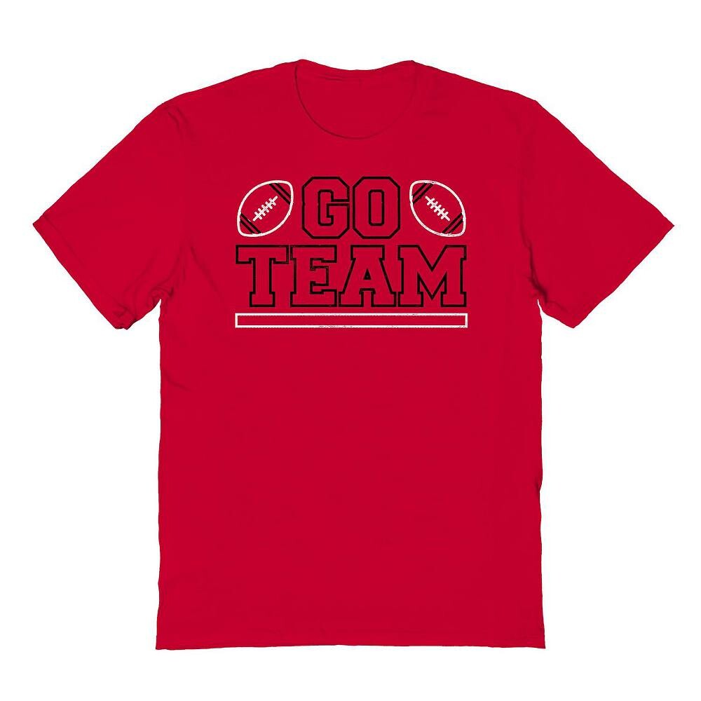 

Мужская футболка с рисунком Duke & Sons Team, цвет Red Black