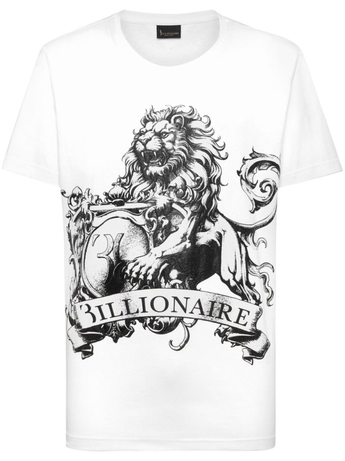 

Billionaire футболка из хлопка с логотипом SS, белый