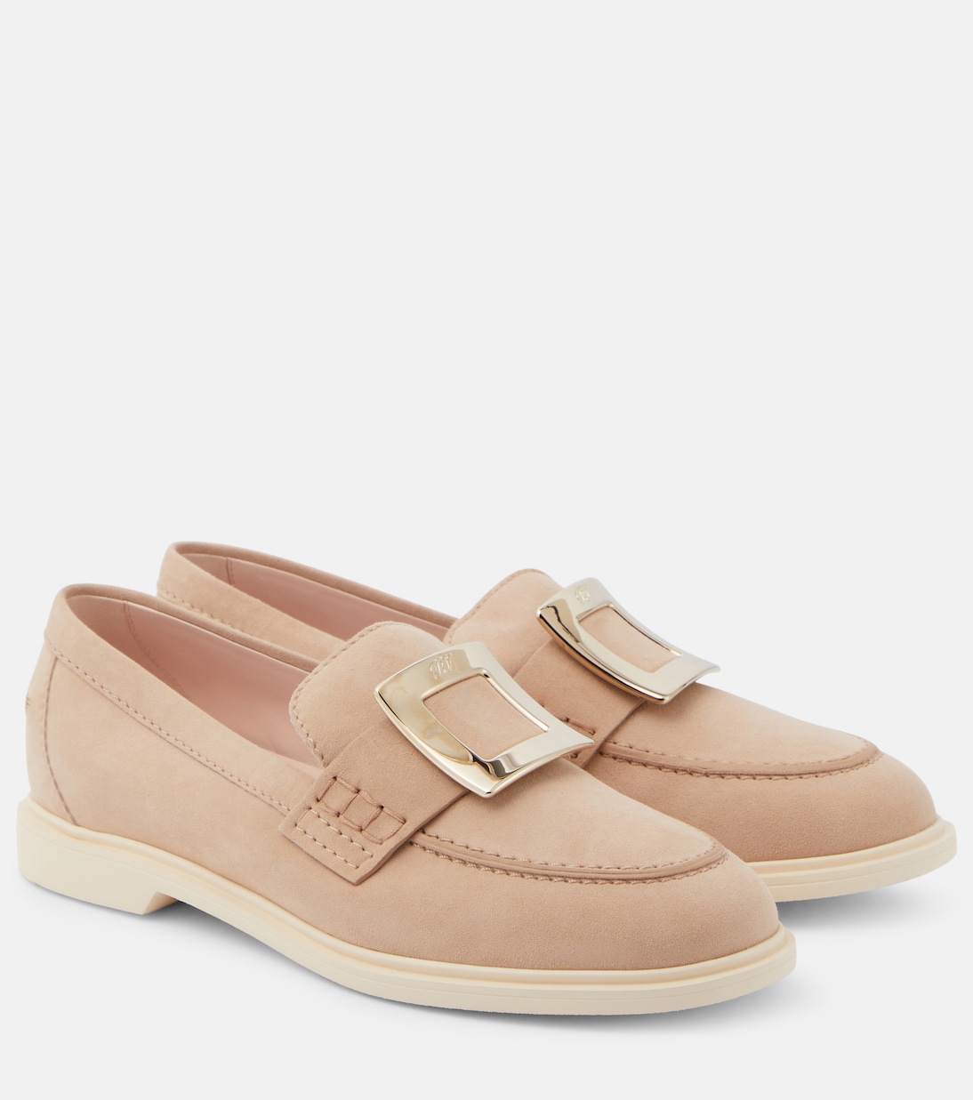 Летние замшевые лоферы Roger Vivier, Collant