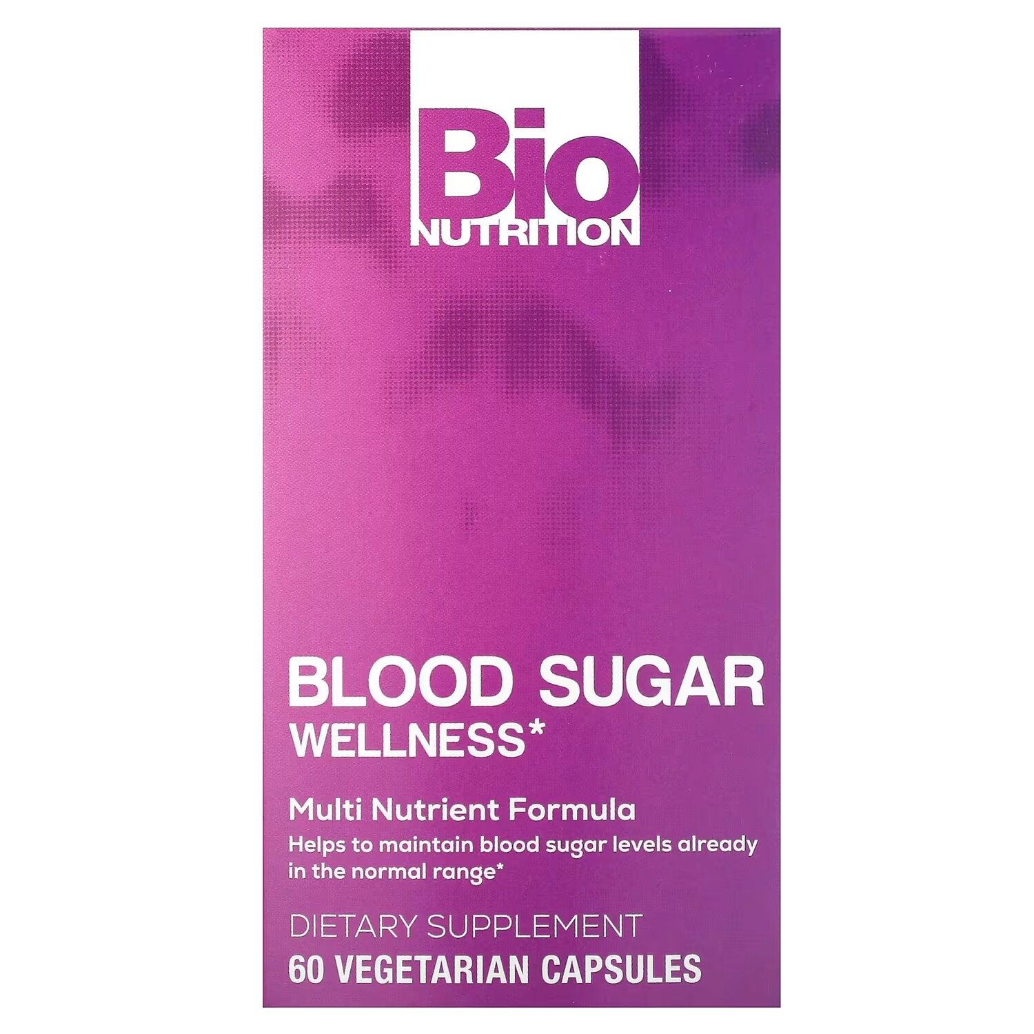 

Добавка Bio Nutrition Blood Sugar Wellness, 60 капсул