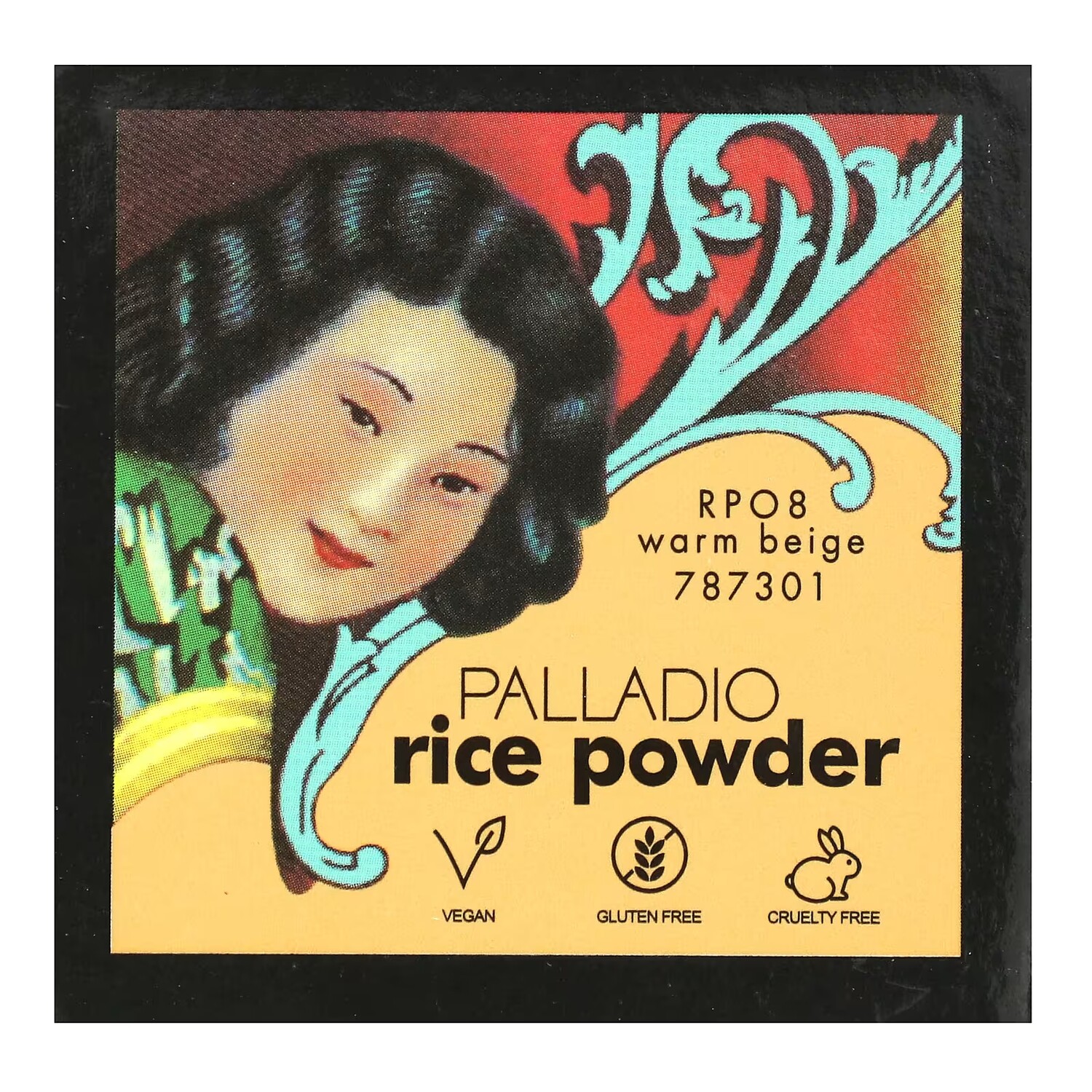 

Рисовая пудра для лица Palladio Warm Beige RPO8, 17 г
