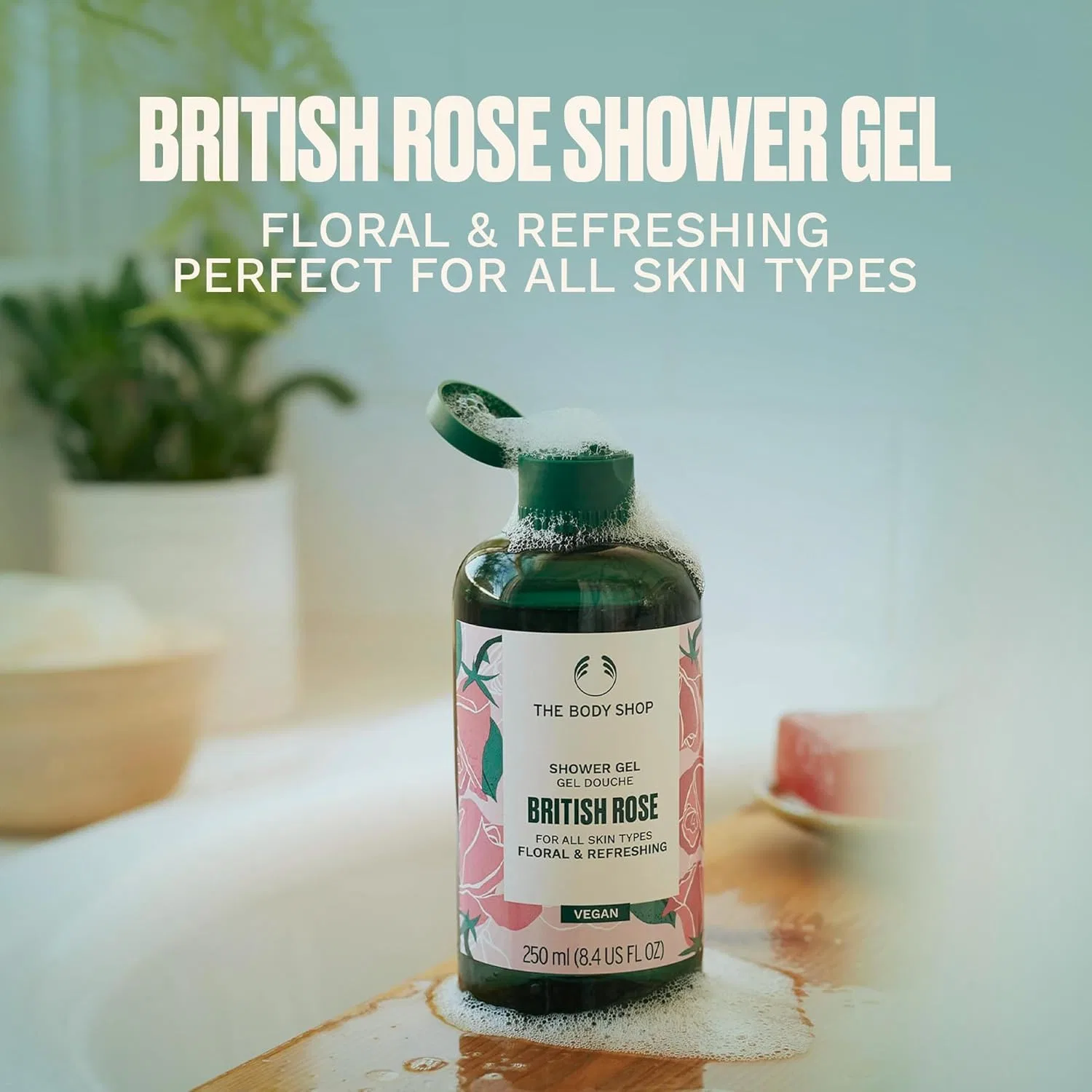 Подарочный набор «British Rose» 4 в 1 от THE BODY SHOP The Body Shop — фото 3