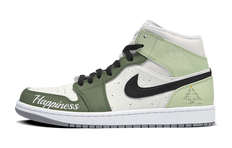 

Jordan Air Jordan 1 винтажные баскетбольные кроссовки женские, Olive