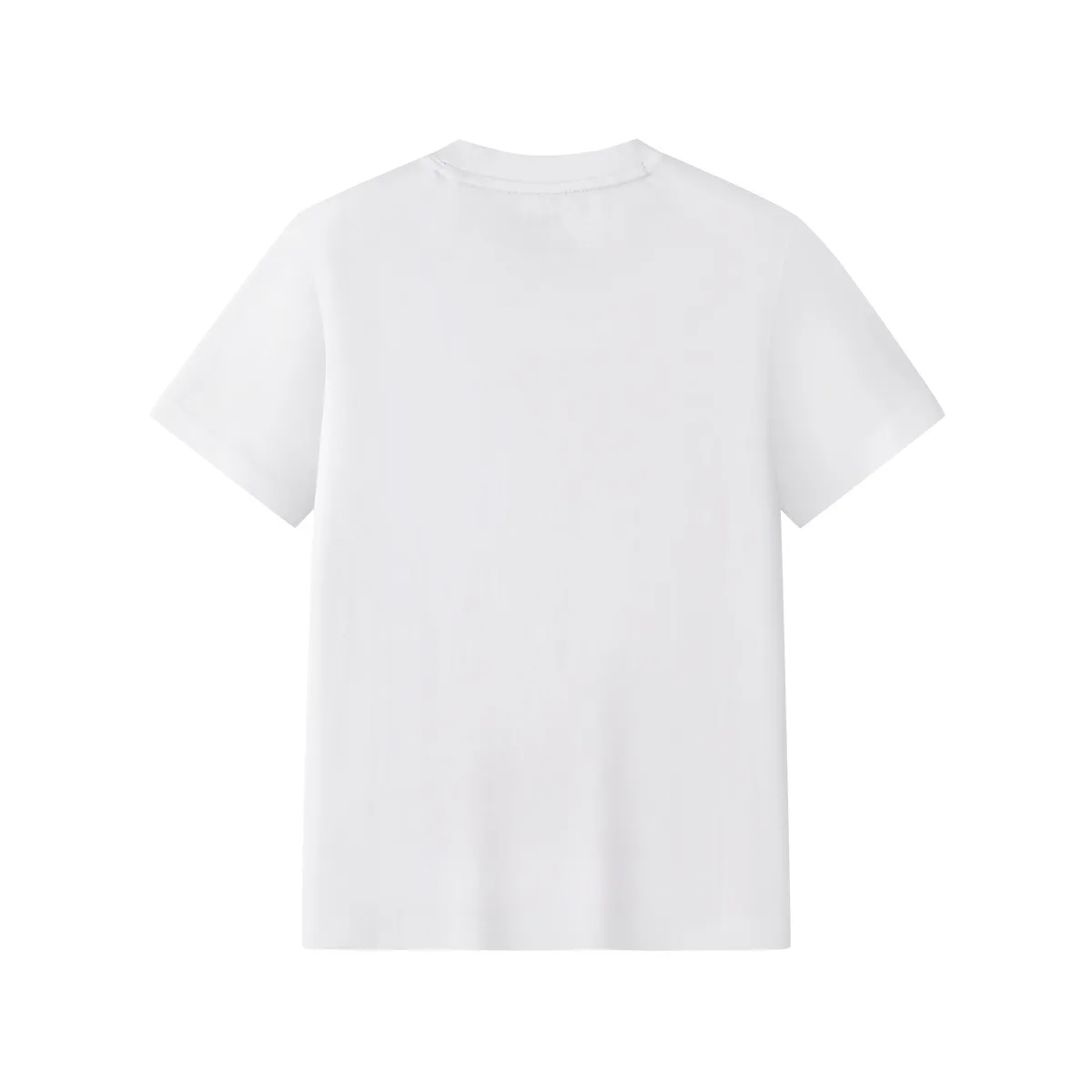 Футболка с круглым вырезом тонкая FILA KIDS, P-WT Standard White — фото 3