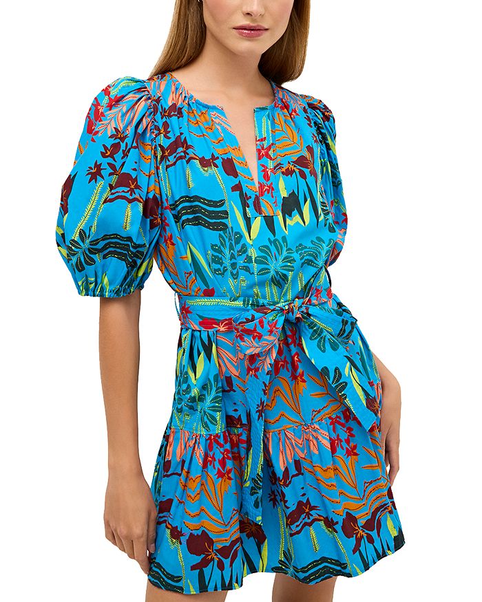 

Мини-платье Clara Marie Oliver, синий