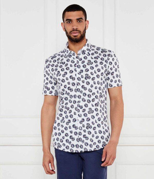 

Рубашка p-roan-ken-sh-c1-242 Slim fit Boss, белый