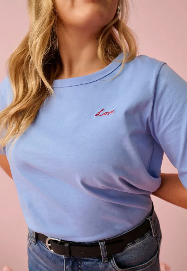 

Базовая футболка esma Kaffe Curve, Vista Blue, Синий, Базовая футболка esma Kaffe Curve, Vista Blue
