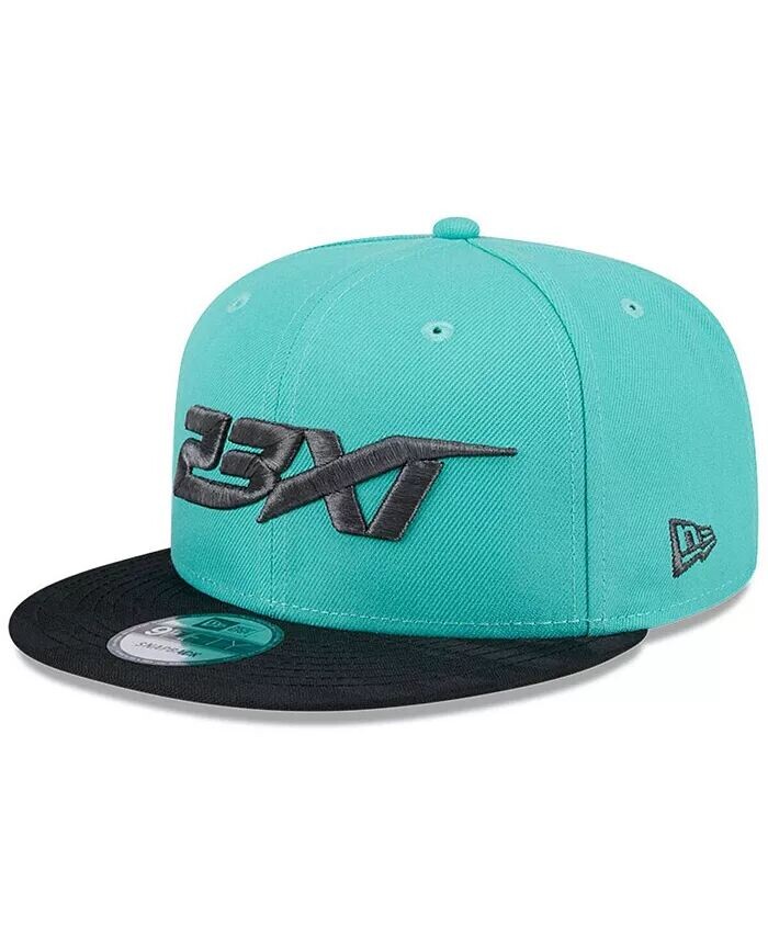 

Мужская бейсболка Snapback 23XI Racing 9FIFTY цвета мяты/черного цвета New Era