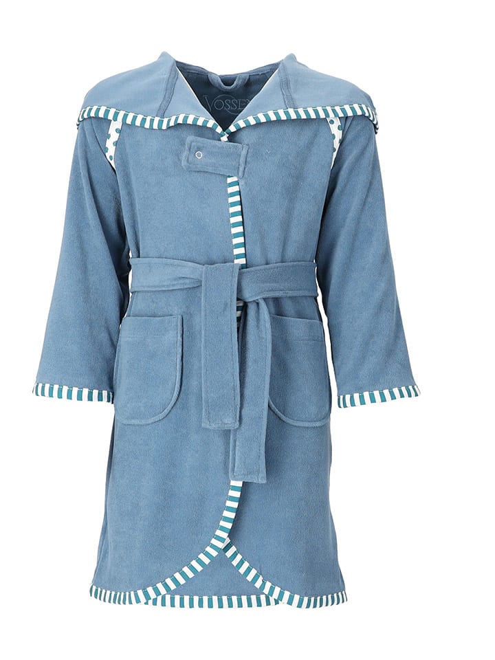 

Vossen Халат "Мимми" синего цвета