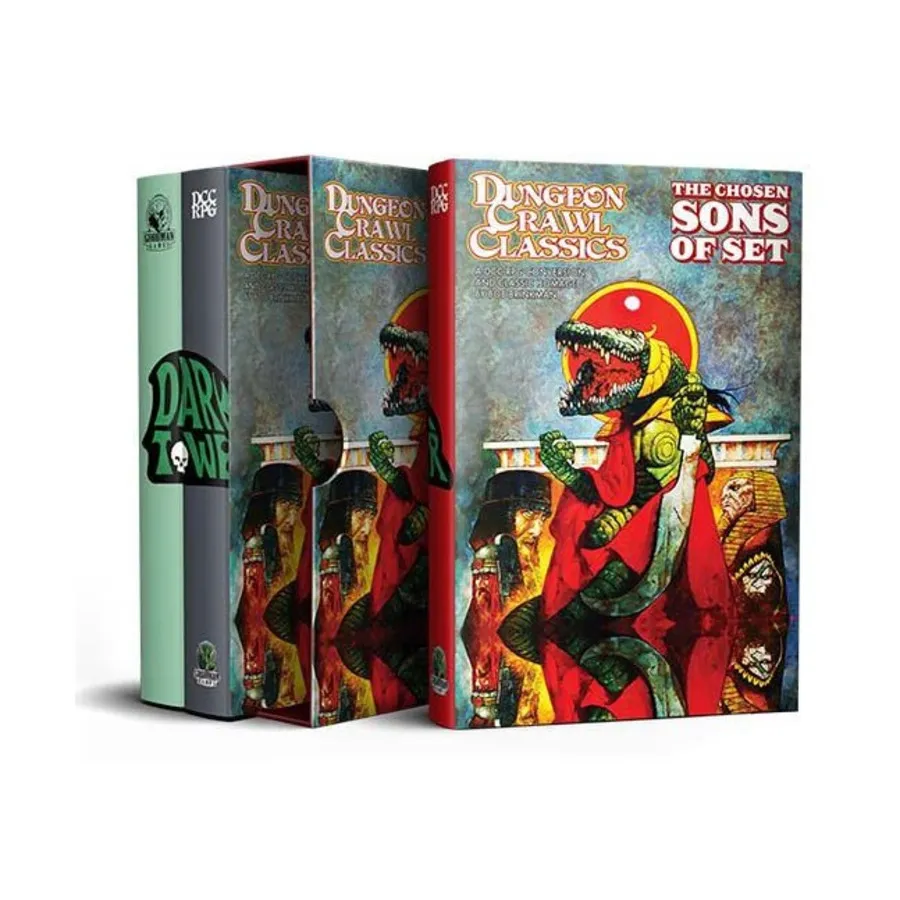 

Бокс-сет DCC - Dark Tower (3-Volume Slipcase Set), Dungeon Crawl Classics Role Playing Games (Goodman Games)