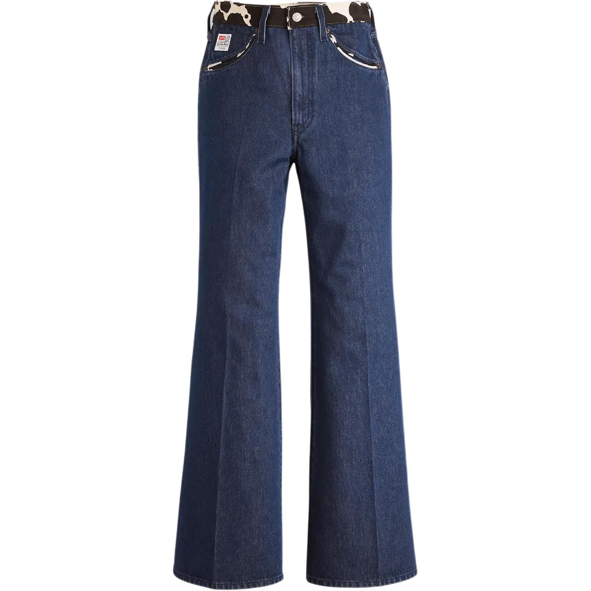 Levi's x WANJUZONGDONGYUAN,LIANMINGKUAN Toy Story, коллаборация FW25 джинсы женские Levis, синий — фото 3