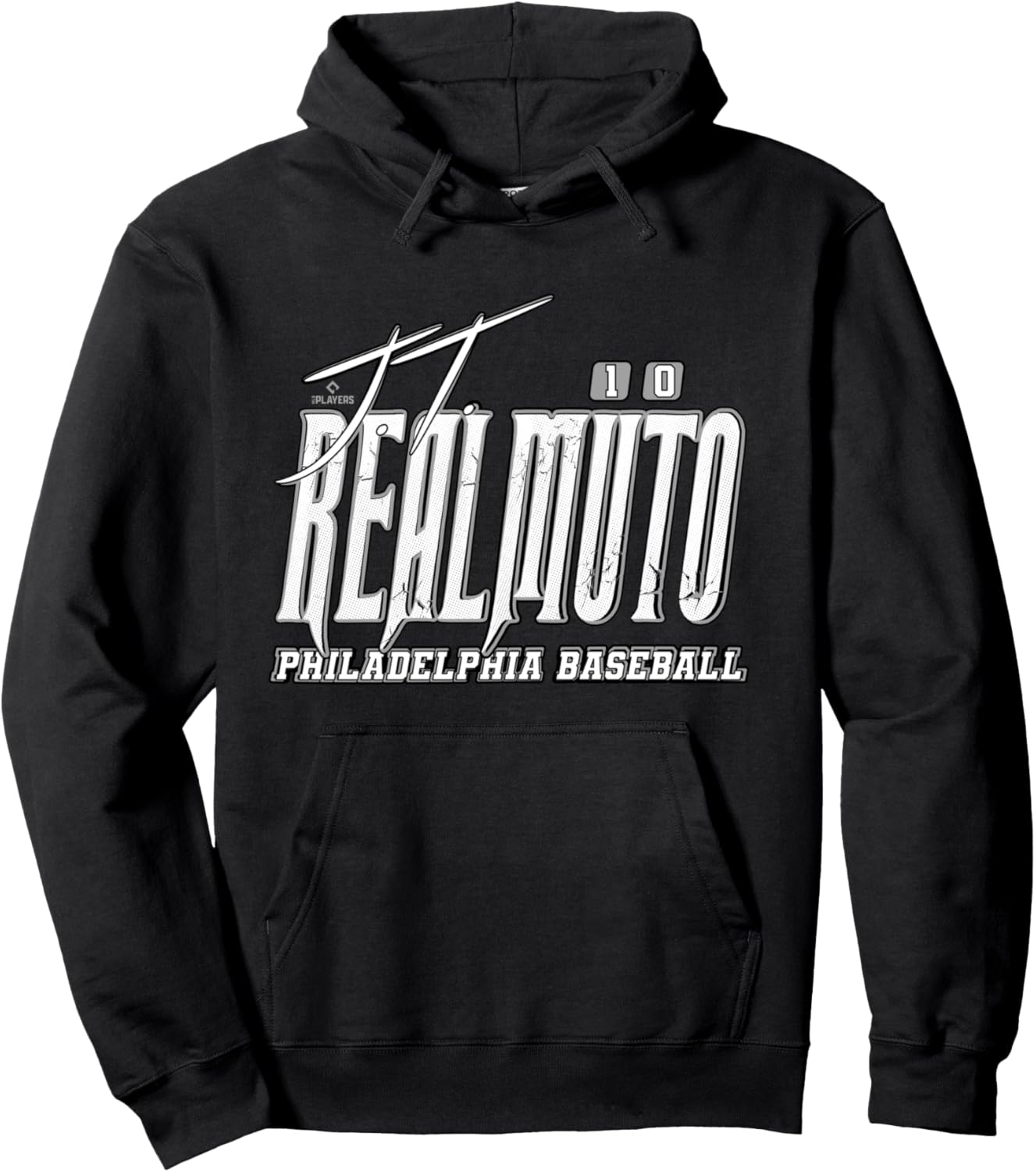 

Худи JT Realmuto Philadelphia Baseball Rock MLBPA Ryno Sports, черный