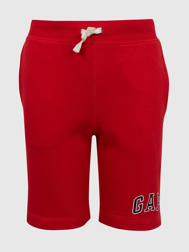 

Детские шорты с логотипом Gap, красный