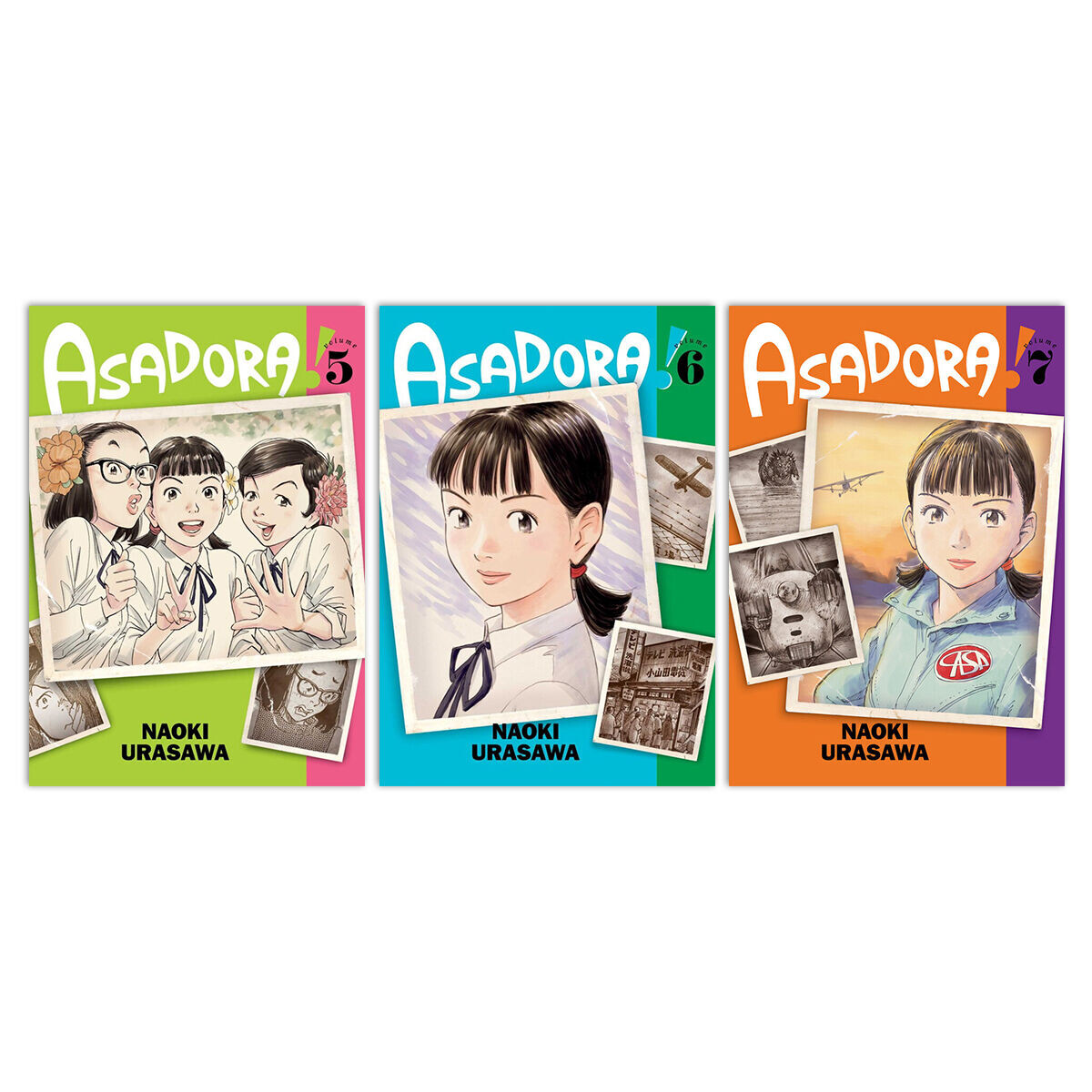 

Манга Asadora! Manga (5-7) Bundle