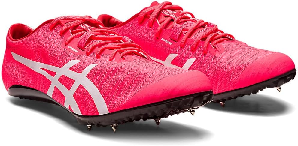 Кроссовки ASICS Unisex Adult Sonicsprint Elite для легкой атлетики, белый/розовый — фото 2
