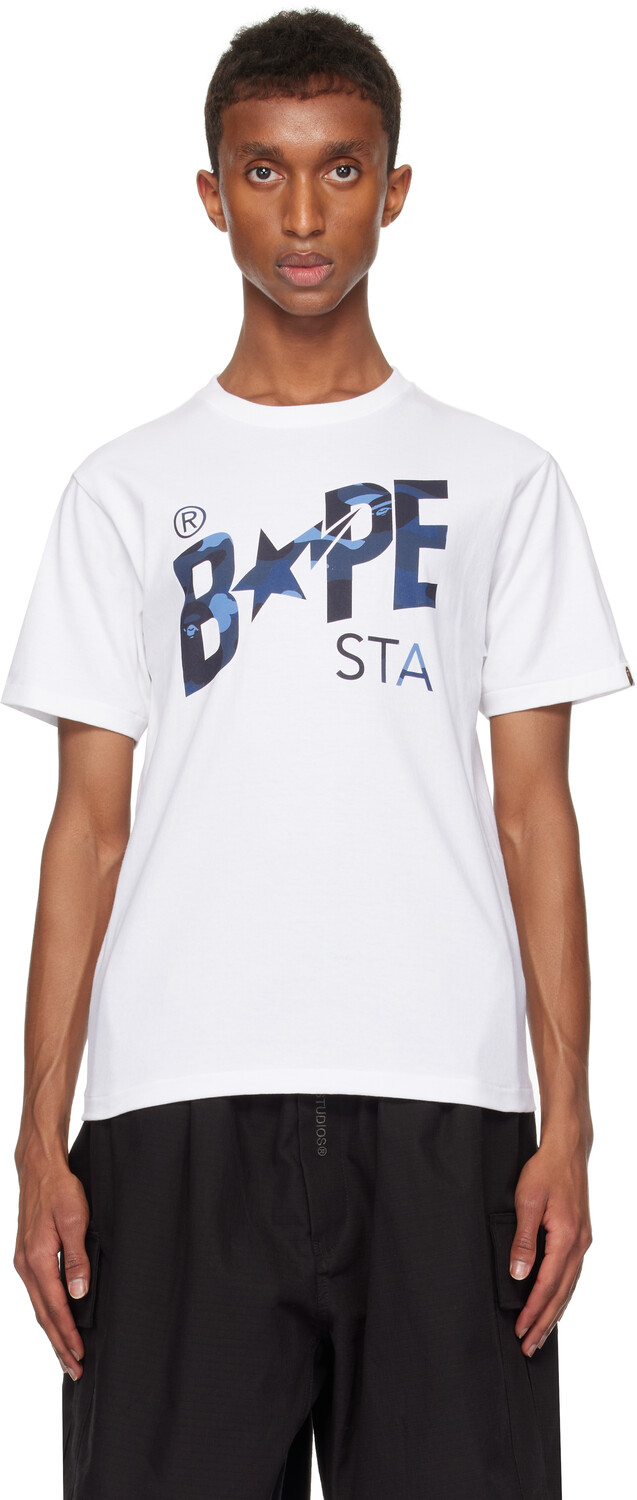 

Футболка STA в цветном камуфляже BAPE