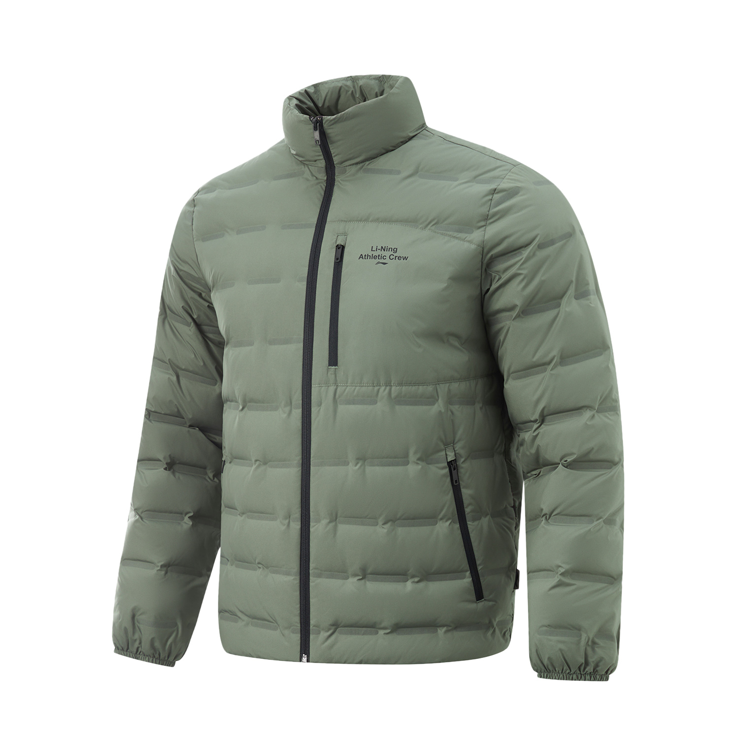 

LINING Пуховик мужской серии Fondue Down в дымчато-зелёном цвете, Snail Smoky Green