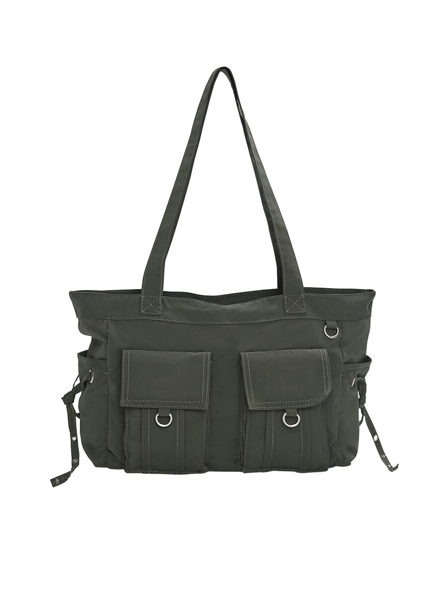 

Сумка шоппер Pull&Bear Shopper, темно-серый