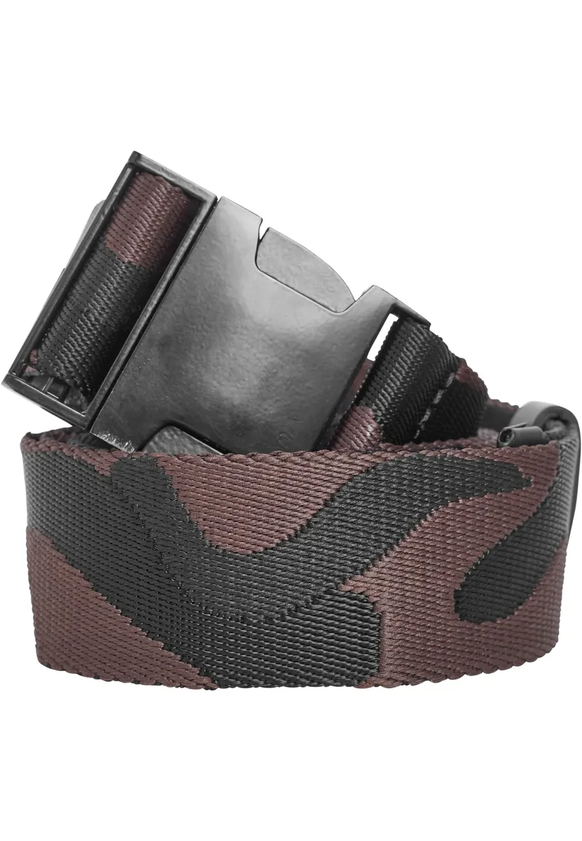 

Поясной ремень URBAN CLASSICS " Urban Classics Unisex Jaquard Camo Belt", коричневый