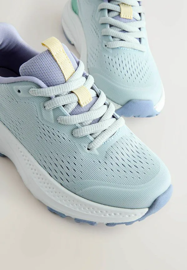 Кроссовки на шнуровке стандартного кроя Next, Light Blue — фото 4