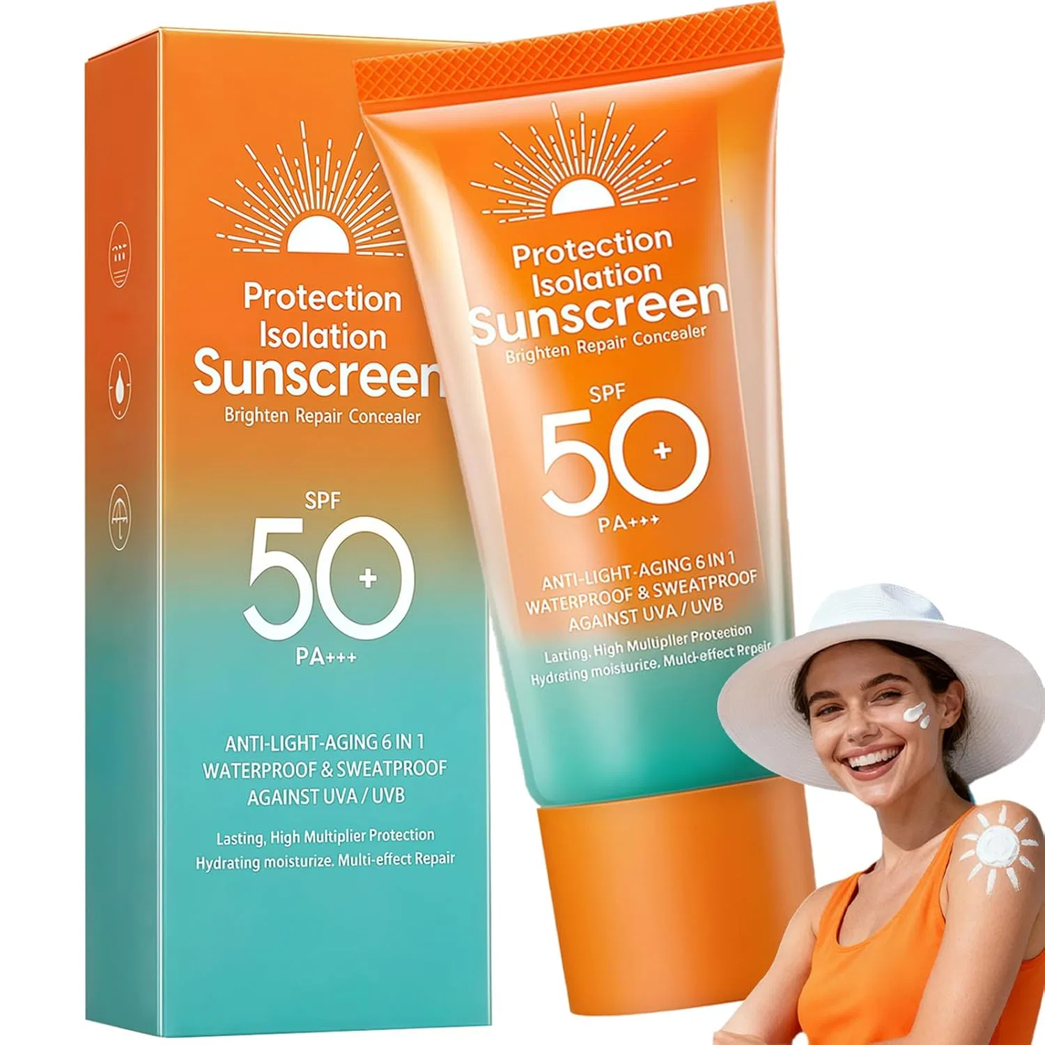 Увлажняющий солнцезащитный крем для лица SPF 50 Universestar