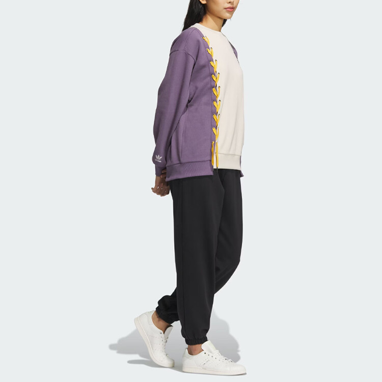 Толстовка женская Adidas Originals MC CLASSIC CREW Pale Ivory — фото 4