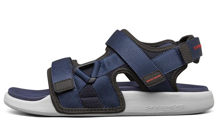 

Пляжные сандалии мужские темно-синие Skechers