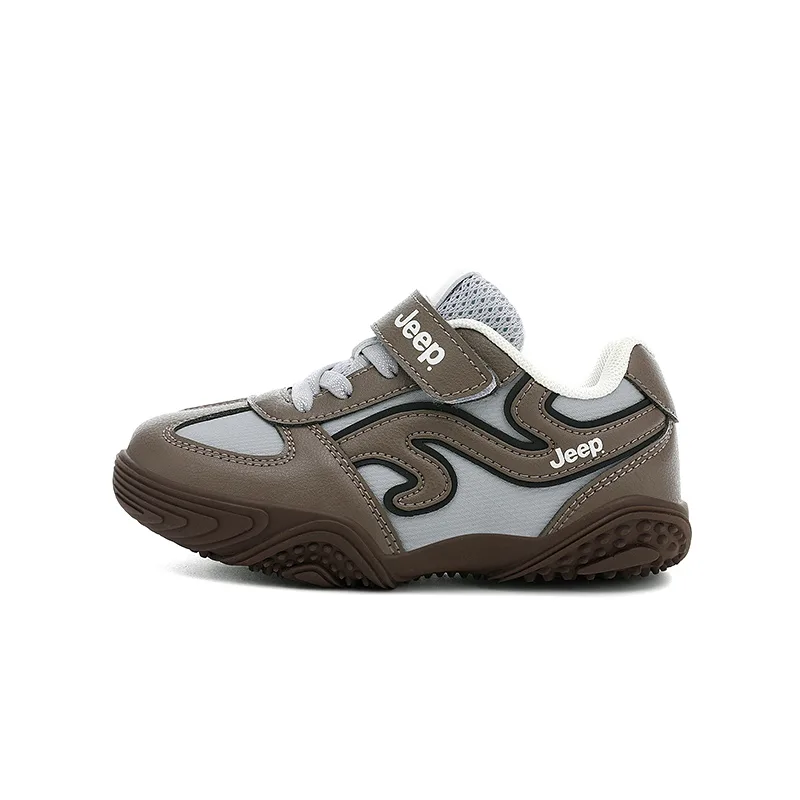 Детские кроссовки Casual Low top Running Collection Waterproof Lightweight Cushioning Jeep, коричневый светло-серый
