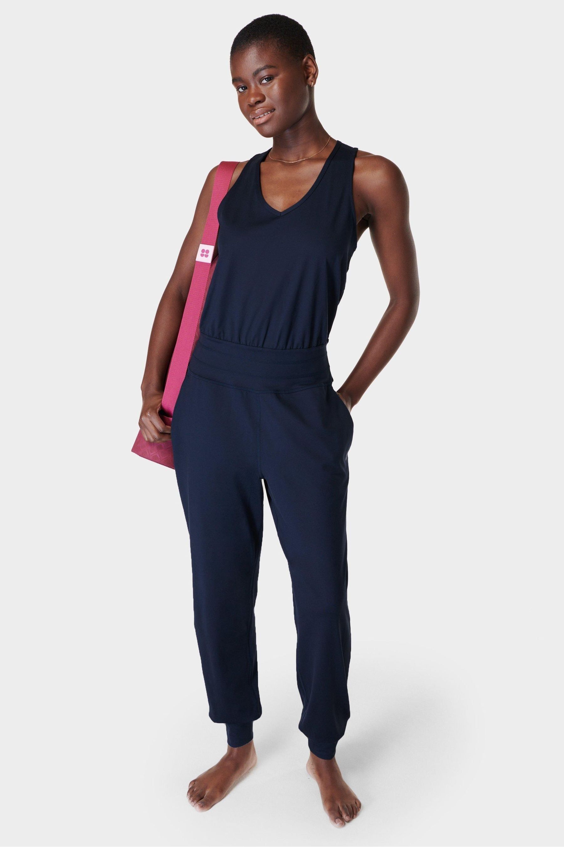 

Комбинезон для йоги Gaia Performance Sweaty Betty, синий