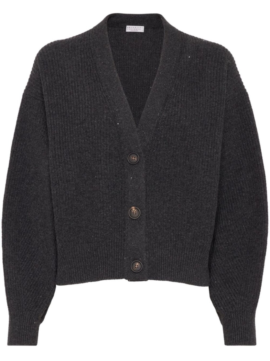 

Brunello Cucinelli кардиган с пайетками, черный