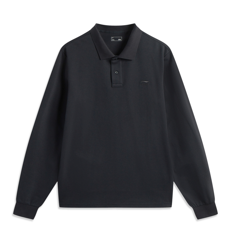 

LINING Футболка поло Sports Life Collection мужская black, Черный, LINING Футболка поло Sports Life Collection мужская black