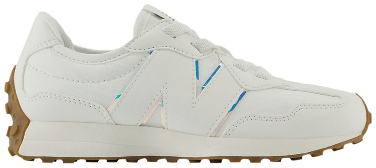 

Кроссовки New Balance 327 Little Kid Wide 'Sea Salt Iridescent Gum', белый