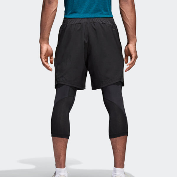 Шорты 4krft sho cc wv тренировочные спортивные шорты мужские Adidas, черный — фото 4