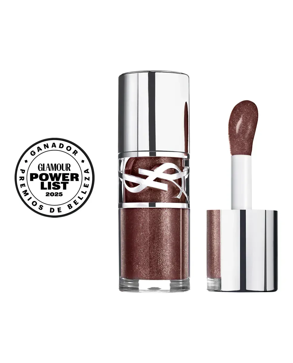 Блеск для губ Loveshine Плампирующий масло-блеск для губ Yves Saint Laurent, Espresso Stardust — фото 2