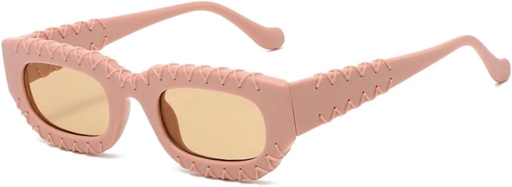 

Ретро женские солнцезащитные очки, роскошная оправа в стиле панк, популярные мужские солнцезащитные очки для отдыха с защитой от УФ-излучения UV400 SZVVBKK, Pink Champagne