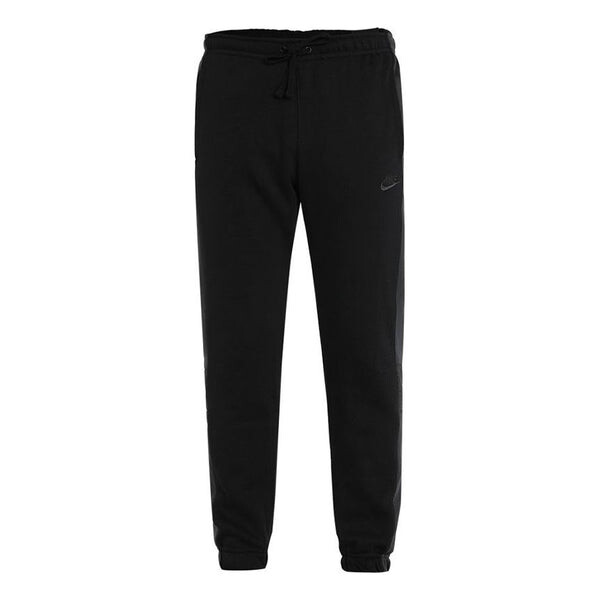 

Брюки men's as nsw bb jggr snl cb casual sports bundle feet fleece lined knit long pants/trousers black Nike, черный