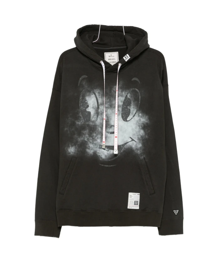 

Худи с графическим принтом Mihara Yasuhiro, черный