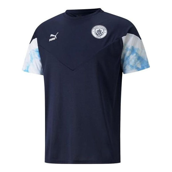 

Футболка manchester city fc iconic mcs 22/23 'navy' Puma, синий
