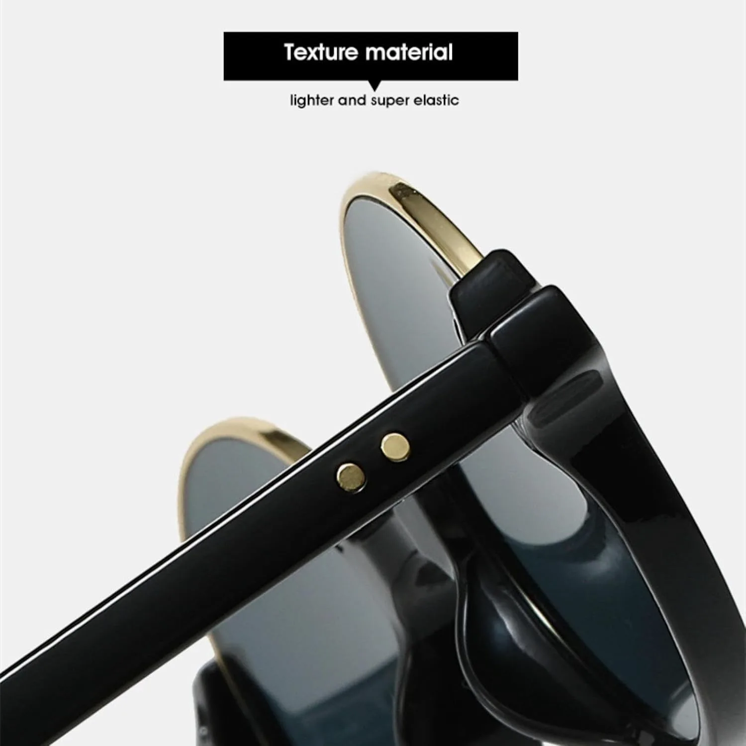 

Винтажные круглые солнцезащитные очки для женщин, модные градиентные очки UV400 для мужчин, трендовые очки с заклепками в стиле панк TVTBBVV, Gray Light Gray