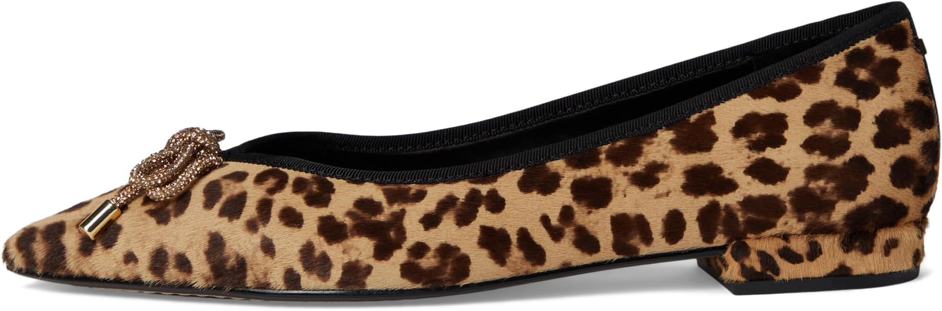 Балетки Birdies Women's The Goldfinch 15 Ballet Flat, Leopardprint Calf Hair — фото 4