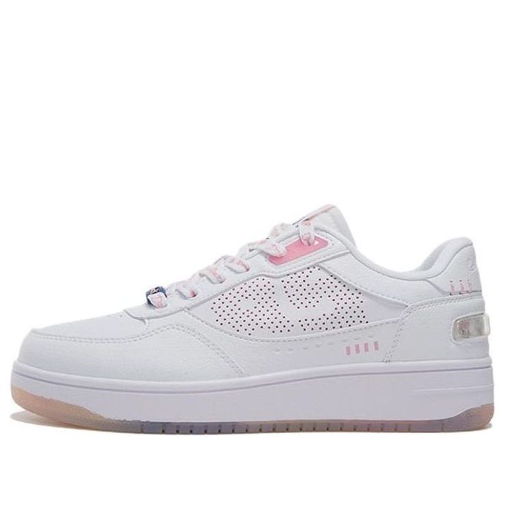 Кеды (WMNS) Li-Ning Classic Skateboarding x Disney 'White Pink Daisy', белый