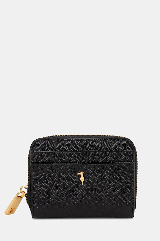 

Кожаный кошелек Trussardi, черный
