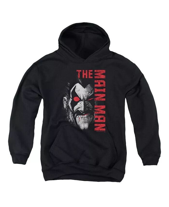 

Толстовка с капюшоном Boys of America Youth Main Man Justice League, черный