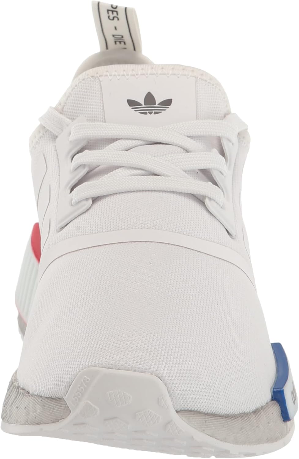 Кроссовки adidas Unisex-Child NMDr1 C (для маленьких детей), белый/серый — фото 2