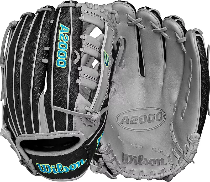

Перчатки Wilson 13" A2000 SuperSkin Series Slowpitch 2024 г, серый/черный