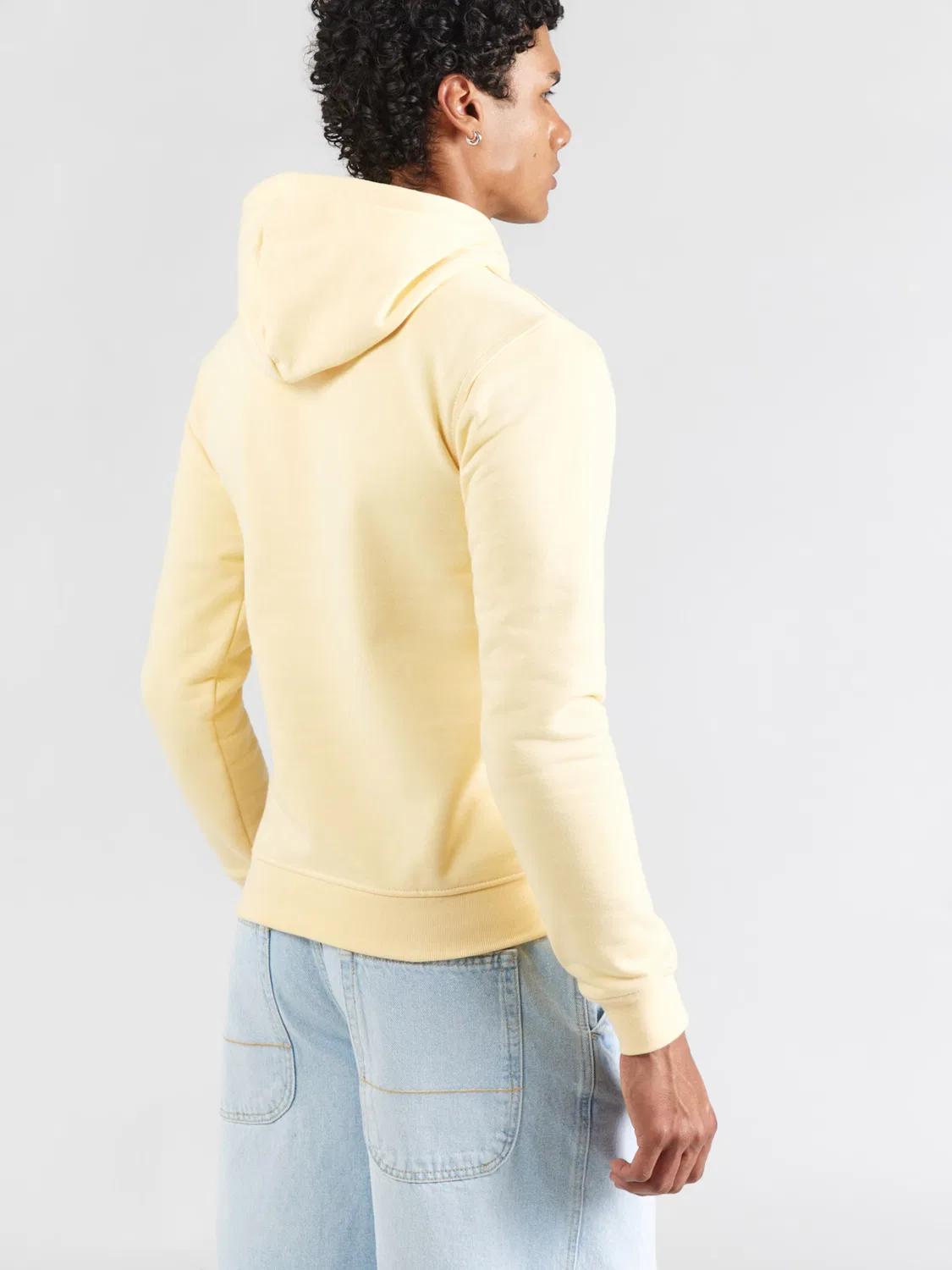 Толстовка Adidas Originals Essentials светло-желтого цвета — фото 4