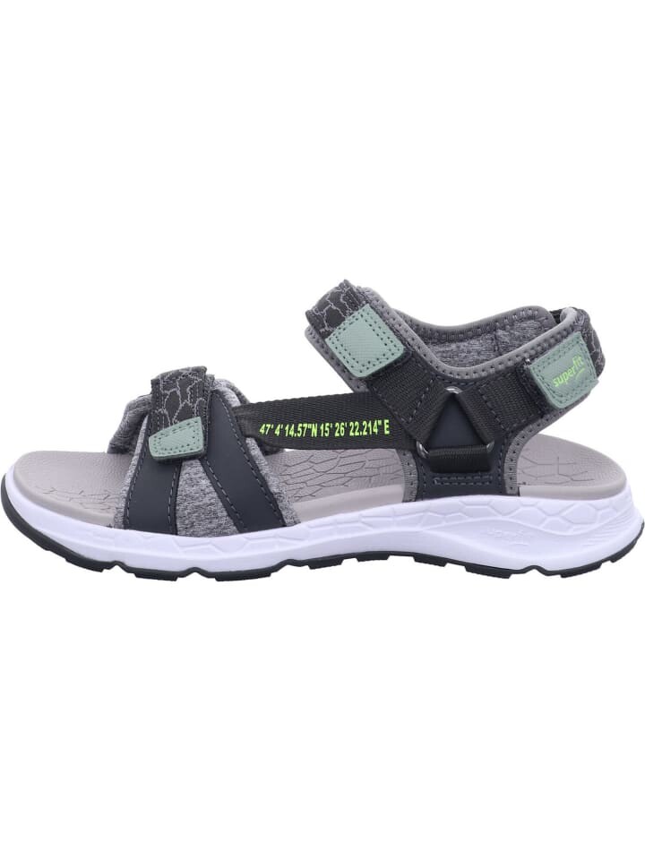 Походные сандалии superfit Outdoorsandalen CRISS CROS, цвет grau/hellgrau — фото 3