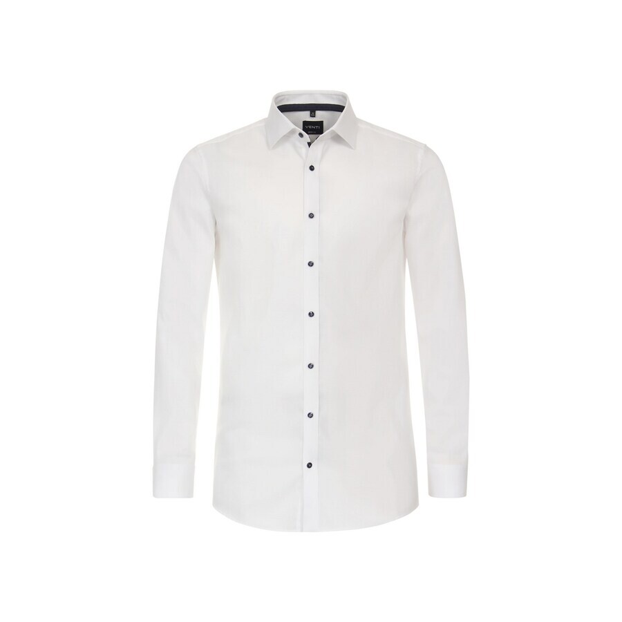 

Повседневная рубашка VENTI Slim fit Button Up Shirt, белый