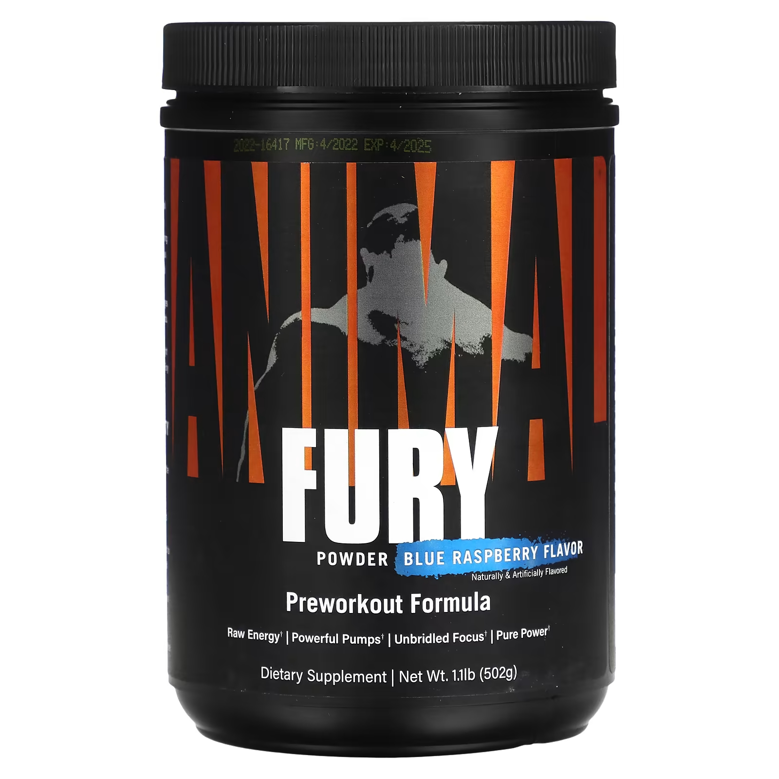 

Добавка Animal Fury Powder, голубая малина