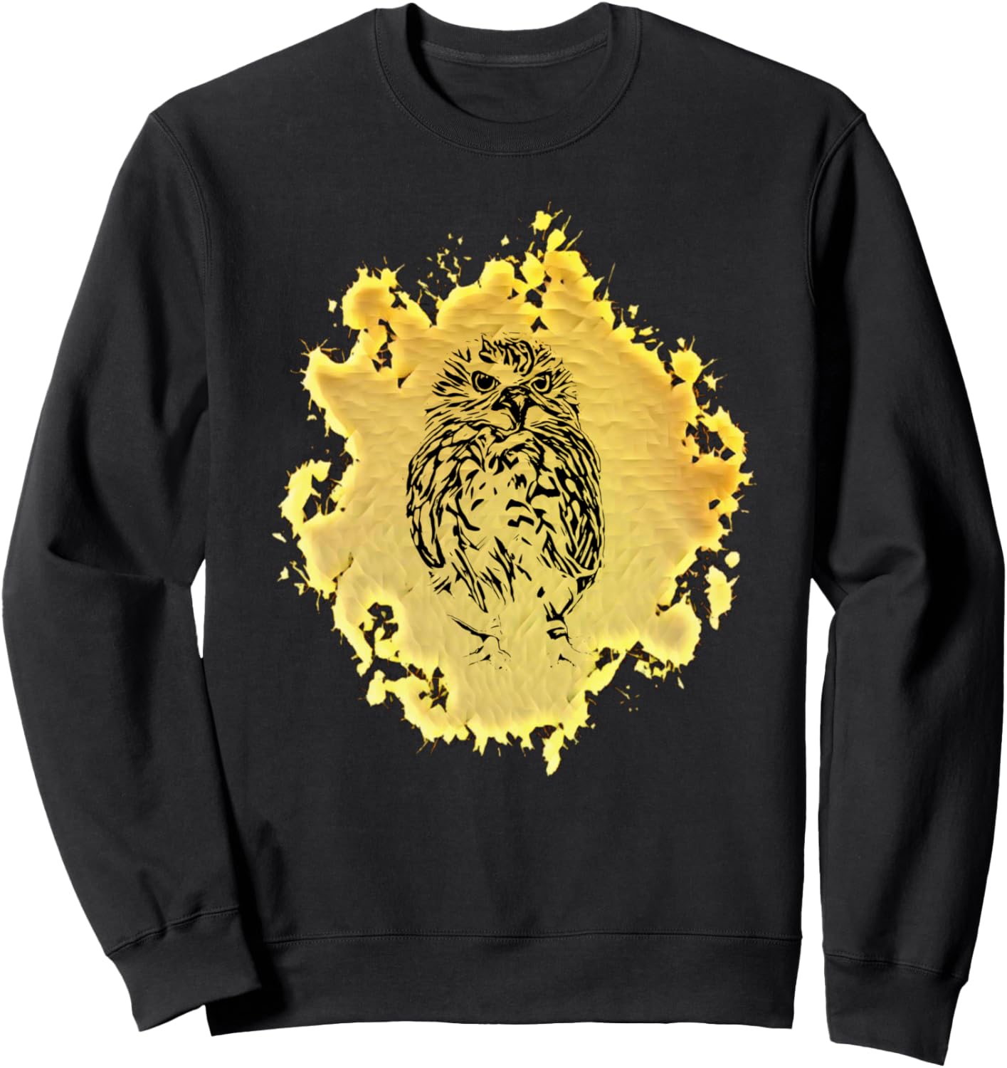 

Толстовка с изображением совы и хищной птицы Owl Bird Of Prey Men'S Women'S Kids | Boys' Girls' Gifts, черный